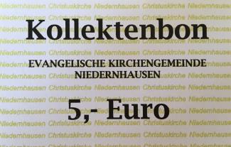 Kollektenbon Kollektenbon