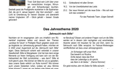 Weitersagen! Januar 2020