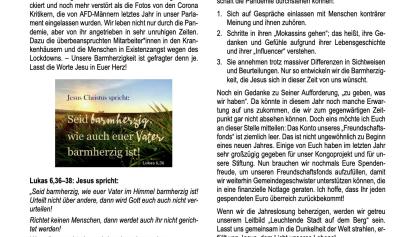 Weitersagen! Januar 2021