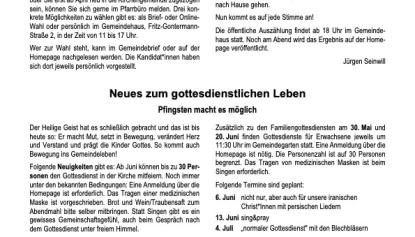 Weitersagen! Juni 2021