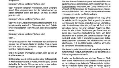 Weitersagen! Dezember 2021