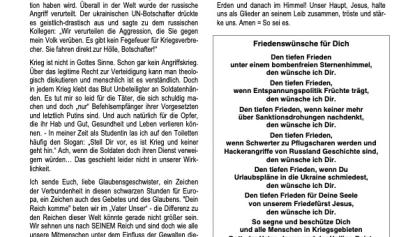 Weitersagen! März 2022