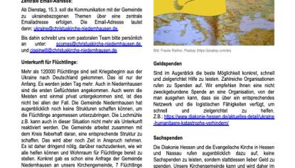 Weitersagen! - Sonderausgabe Ukraine-Krieg