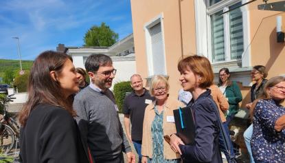 Im Gespräch mit Ministerin