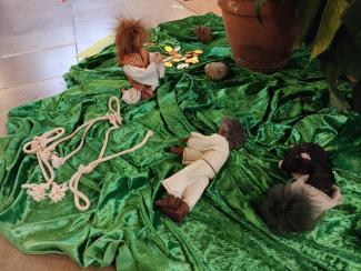 Jesus und seine Jünger in Gethsemane Jesus und seine Jünger in Gethsemane