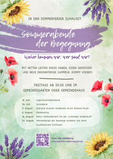 Programm Sommerabende 2024