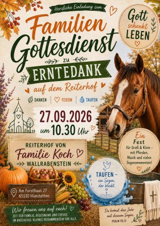 Familien-Gottesdienst Erntedank