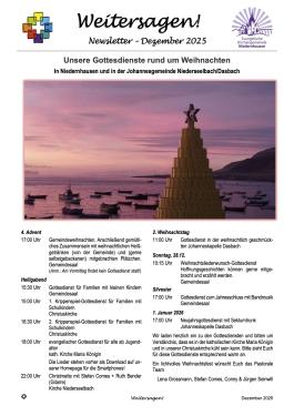 Weitersagen! Dezember 2025