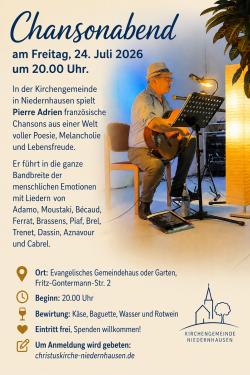 Chansonabend 2026